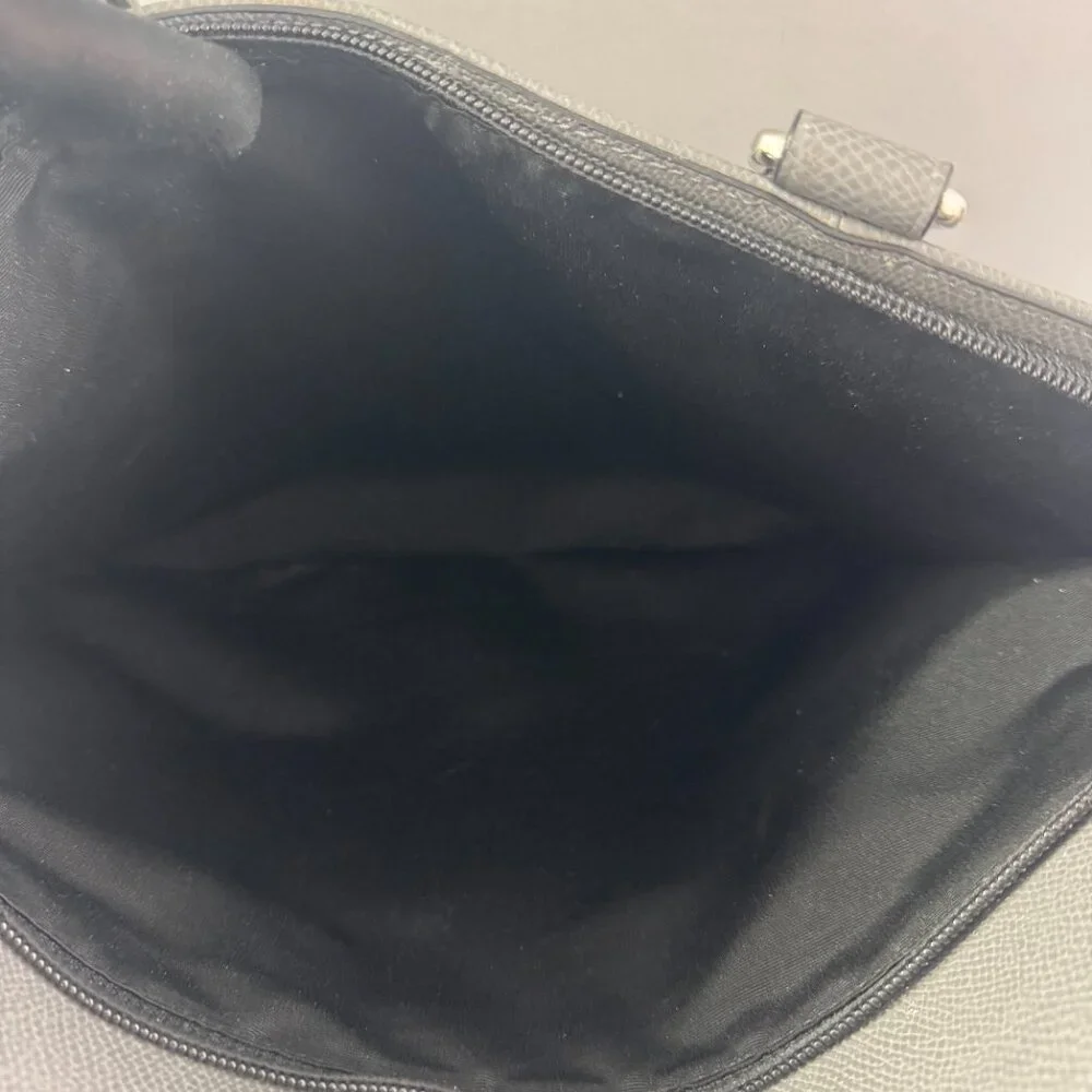 Authentic COACH F71695 METROPOLITAN BAG IN CROSSGRAIN LEATHER, ASH